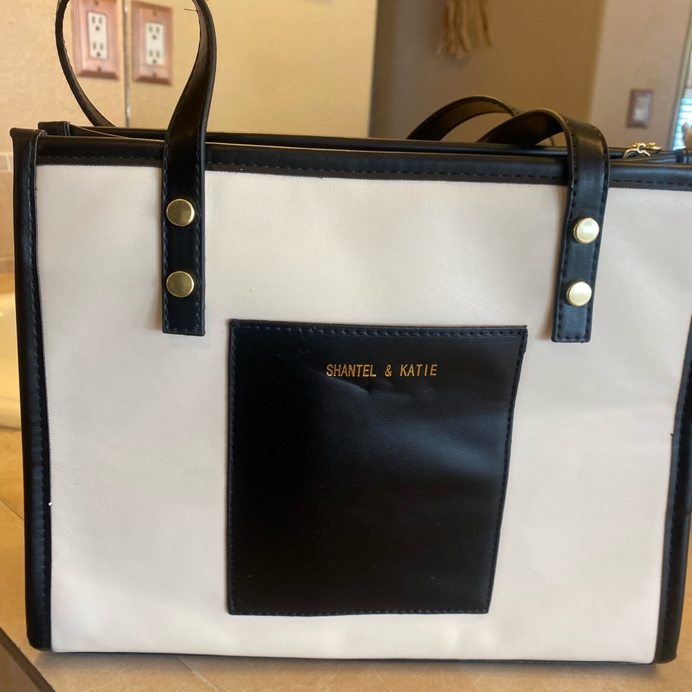 Black and White Women's Bag